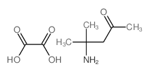 Diacetonamine, acid oxalate structure, CAS 53608-87-0