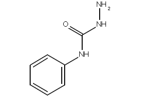 Semicarbazide, 4-phenyl- structure, CAS 537-47-3