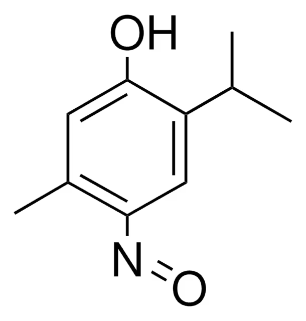 Nitrosothymol structure, CAS 2364-54-7