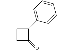 2-Phenylcyclobutanone structure, CAS 42436-86-2