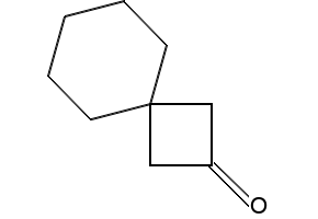 Spiro[3.5]nonan-1-one structure, CAS 29800-45-1