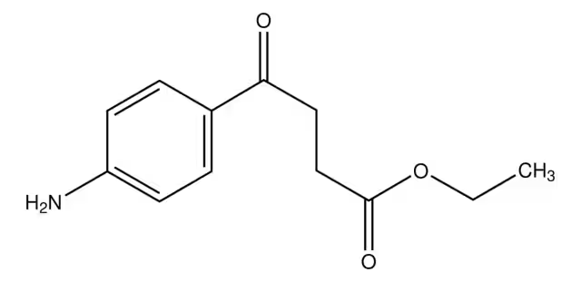 Ethyl 4-cyclohexyl-4-oxobutanoate structure, CAS 54966-52-8