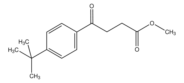 Methyl 4-(4-tert-butylcyclohexyl)-4-oxobutanoate structure, CAS 65213-31-2