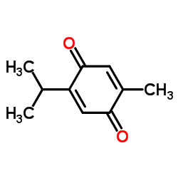 Thymoquinone structure, CAS 490-91-5
