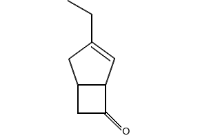 1,4-Dimethylbicyclo[3.2.0]hept-3-en-6-one structure, CAS 133700-21-7
