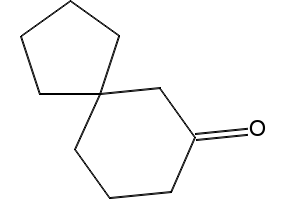 Spiro[4.5]decan-7-one structure, CAS 62788-60-7