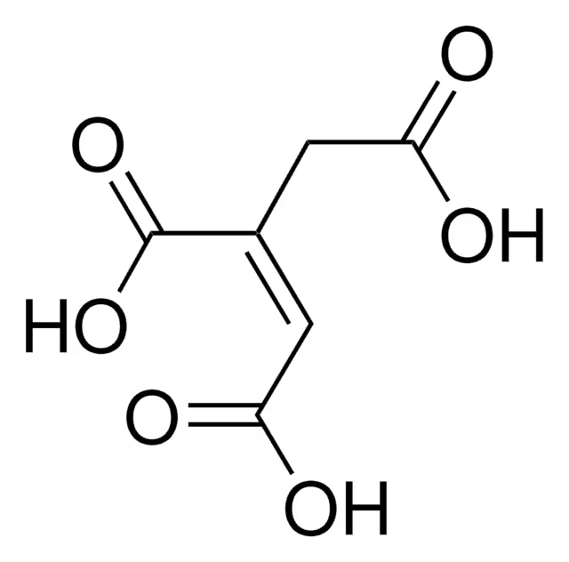 Aconitic acid structure, CAS 499-12-7