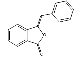 Phthalide, 3-benzylidene- structure, CAS 575-61-1