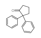 2,2-Diphenylcyclopentanone structure, CAS 15324-42-2
