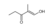 1-Hydroxy-2-methylpent-1-en-3-one structure, CAS 50421-81-3