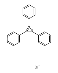 1,2,3-Triphenylcyclopropenium bromide structure, CAS 4919-51-1
