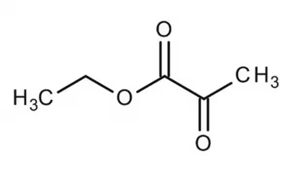 Pyruvic acid, cyanophenyl-, ethyl ester structure, CAS 6362-63-6