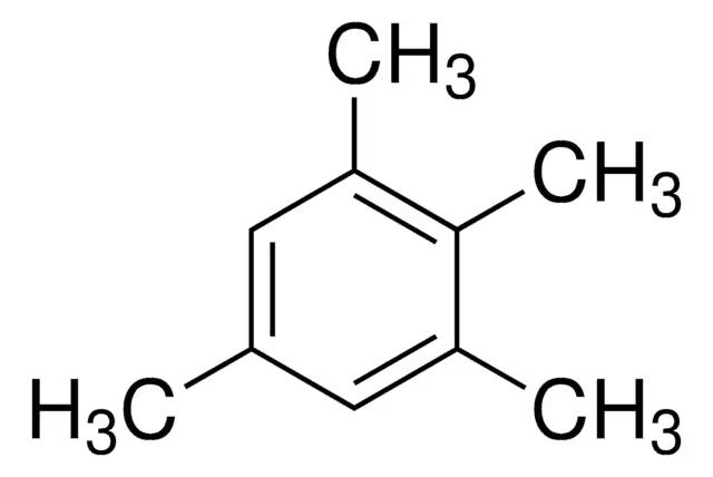 Isodurene structure, CAS 527-53-7