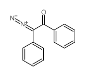 Acetophenone, a-diazo-a-phenyl- structure, CAS 3469-17-8