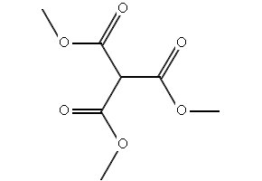 Tricarbomethoxymethane structure, CAS 1186-73-8