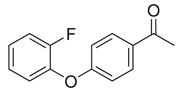 1-(2-(4-Fluorophenoxy)phenyl)ethanone structure, CAS 431047-38-0