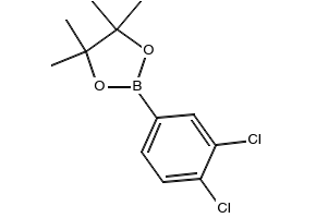 2-(3,4-Dichlorophenyl)-4,4,5,5-tetramethyl-1,3,2-dioxaborolane structure, CAS 401797-02-2