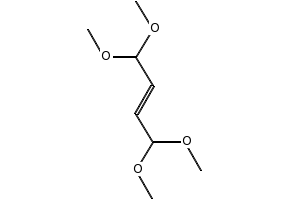 1,1,4,4-Tetramethoxybut-2-yne structure, CAS 53281-53-1