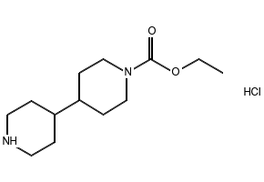 1-Methyl-4,4'-bipiperidine hydrochloride structure, CAS 1071634-39-3