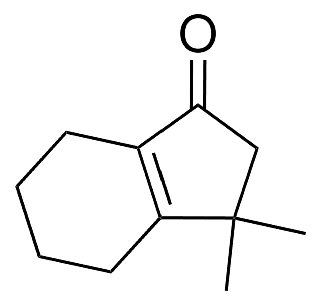 3,3-Dimethyl-2,3,4,5,6,7-hexahydro-1H-inden-1-one structure, CAS 30434-75-4