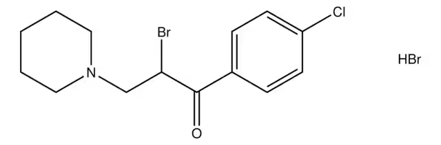 4-Bromo-4-(4-chlorophenyl)piperidine hydrobromide structure, CAS 84501-69-9
