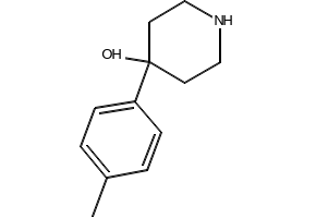 4-p-Tolylpiperidin-4-ol structure, CAS 57988-60-0