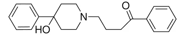 4-(4-Hydroxy-4-phenylpiperidin-1-yl)-1-phenylbutan-1-one structure, CAS 14862-80-7