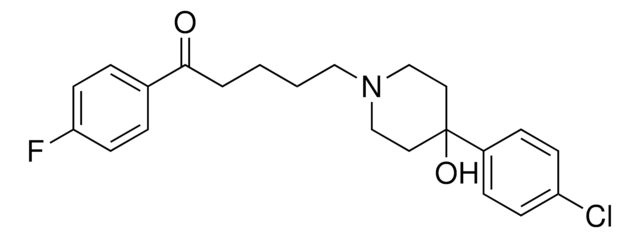 4-(4-Hydroxy-4-p-tolylpiperidin-1-yl)-1-phenylbutan-1-one structure, CAS 59995-69-6