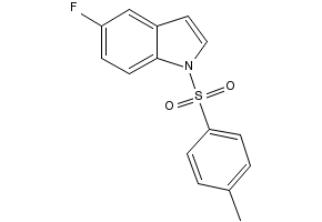 2-Fluoro-1-tosyl-1H-indole structure, CAS 144951-52-0