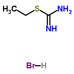 S-Ethylthiourea hydrobromide structure, CAS 1071-37-0