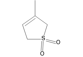 Thiophene, 2,5-dihydro-3-methyl-, 1-dioxide structure, CAS 1193-10-8