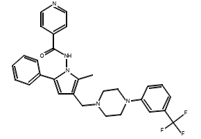 N,N-Diethyl-2-(4-(2-methyl-5-phenyl-1H-pyrrol-1-yl)phenoxy)ethanamine structure, CAS 1071656-49-9