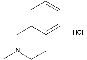 2-(2-Chloroethyl)-1,2,3,4-tetrahydroisoquinoline hydrochloride structure, CAS 27160-30-1
