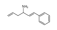 (E)-1-Phenylhexa-1,5-dien-3-amine structure, CAS 83948-39-4