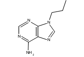 9-(3-(Dimethylamino)propyl)-9H-purin-6-amine structure, CAS 114329-81-6