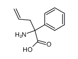 2-Ammonio-2-phenylpent-4-enoate structure, CAS 144125-69-9