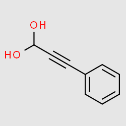 Phenylpropargyl aldehyde acetal structure, CAS 55444-42-3