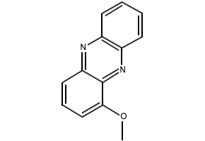 a-Methoxyphenazine structure, CAS 2876-17-7