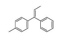 (E)-1-Methyl-4-(1-phenylprop-1-en-1-yl)benzene structure, CAS 4333-50-0