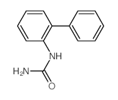 1-(2-Biphenylyl) urea structure, CAS 13262-46-9