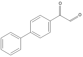 2-([1,1'-Biphenyl]-4-yl)-2-oxoacetaldehyde structure, CAS 4974-58-7