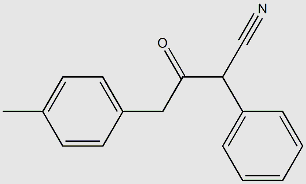 a-Phenyl-g-(4-methylphenyl)acetoacetonitrile structure, CAS 714258-64-7