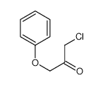 1-Chloro-3-phenoxypropan-2-one structure, CAS 940-47-6