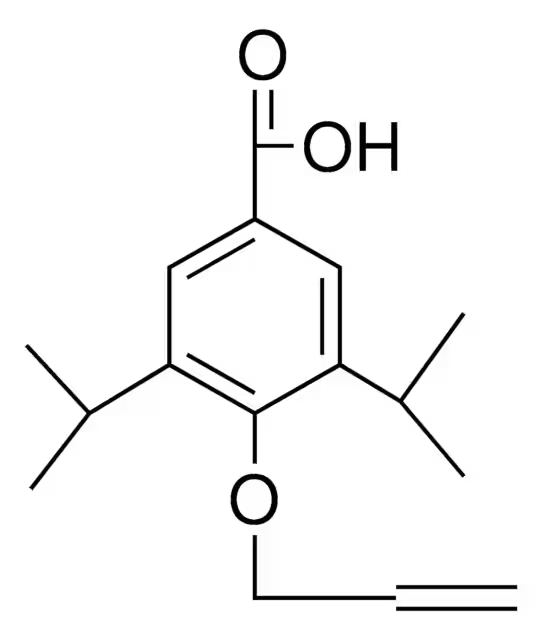 4-(Allyloxy)-3,5-diisopropylbenzoic acid structure, CAS 7192-38-3