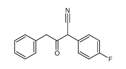 a-(4-Fluorophenyl)-g-phenylacetoacetonitrile structure, CAS 578-98-3