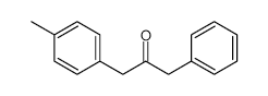 1-(p-Tolyl)-3-phenyl-2-propanone structure, CAS 35730-02-0