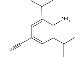 4-(Allyloxy)-3,5-diisopropylbenzonitrile structure, CAS 102075-37-6