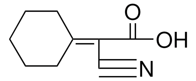 Cyclohexylidenecyanoacetic acid structure, CAS 37107-50-9