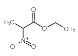 Ethyl a-nitropropionate structure, CAS 2531-80-8