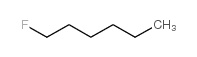 n-Hexyl fluoride structure, CAS 373-14-8